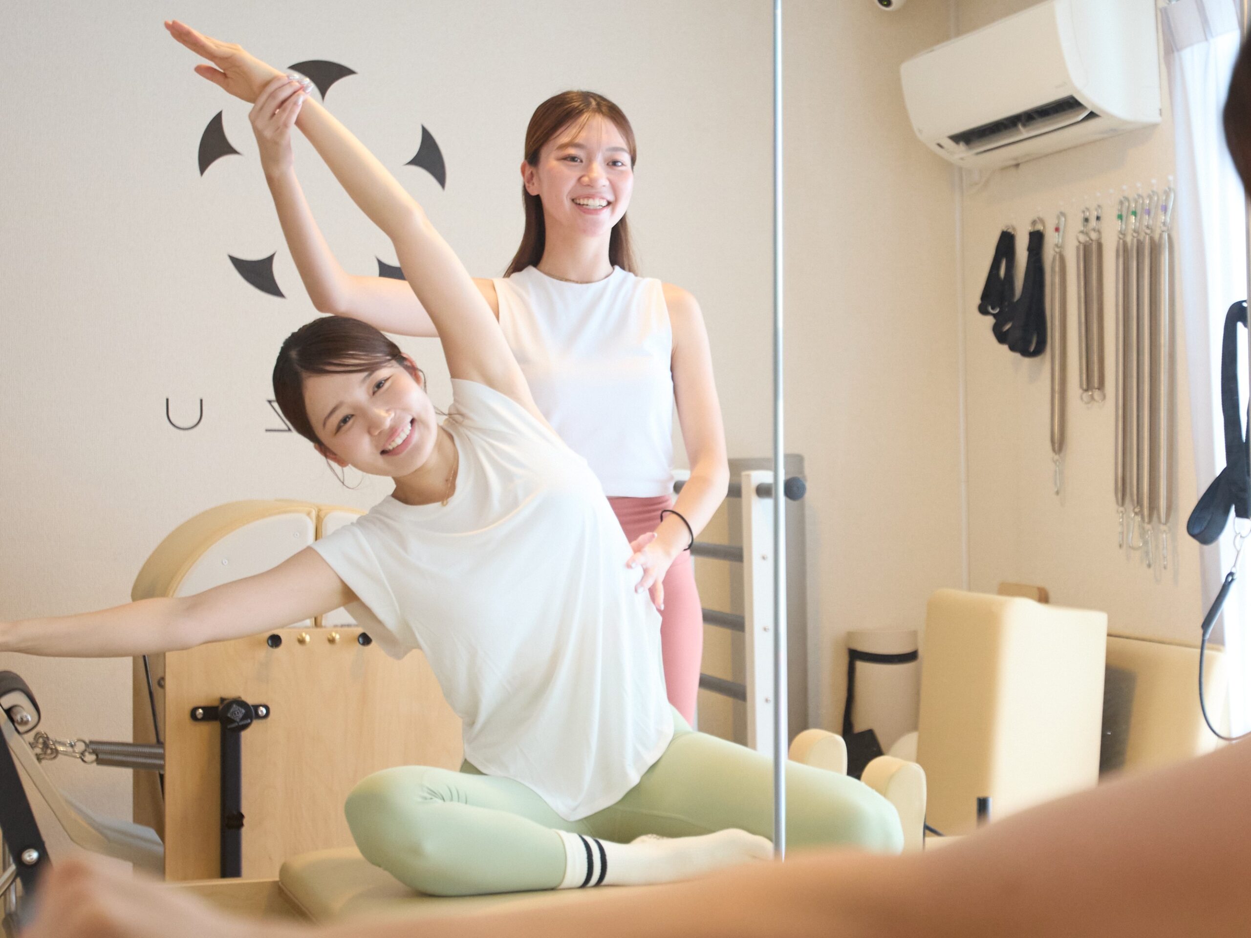 女性スタッフ100%