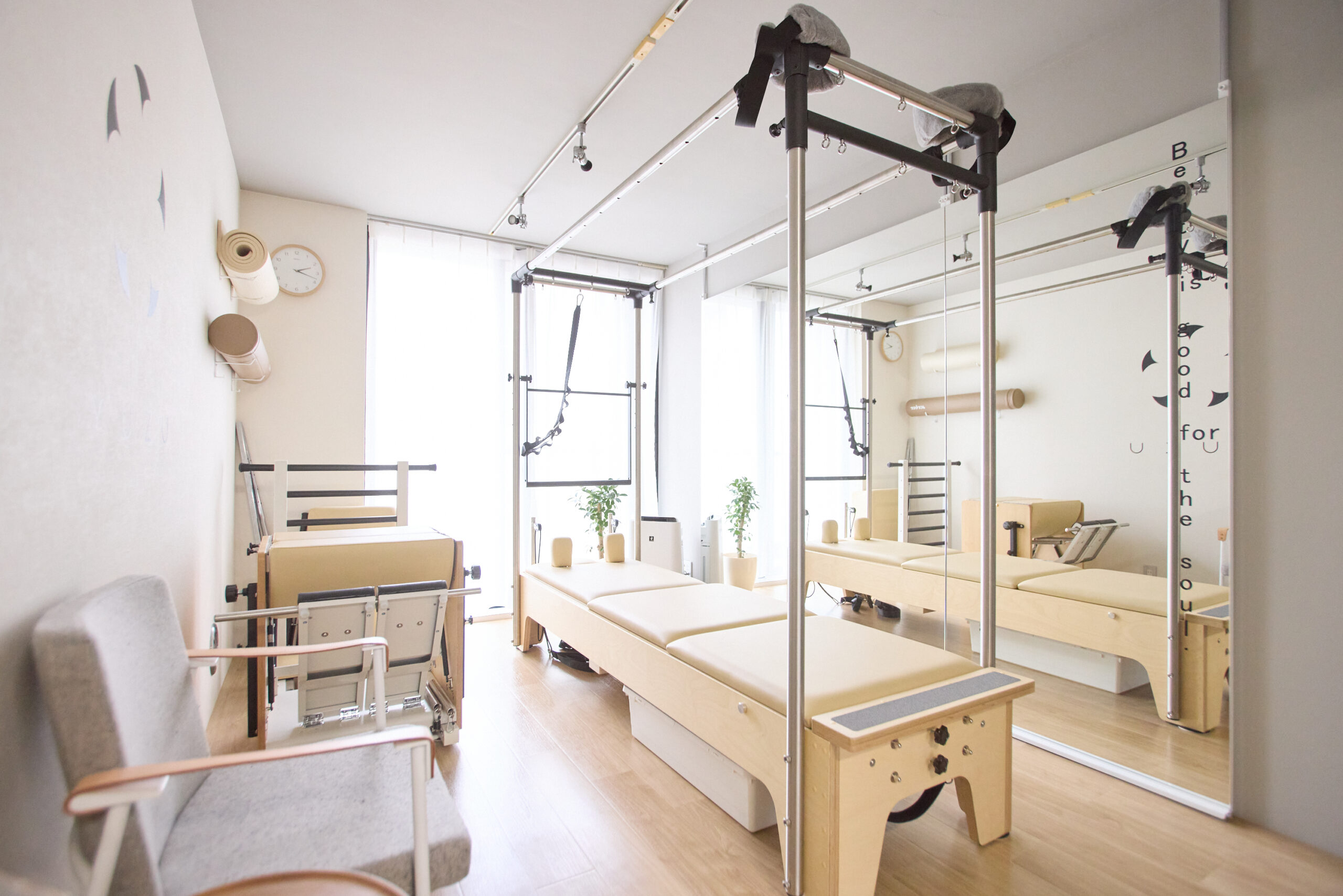 マシンピラティスYUZU松戸店の施設