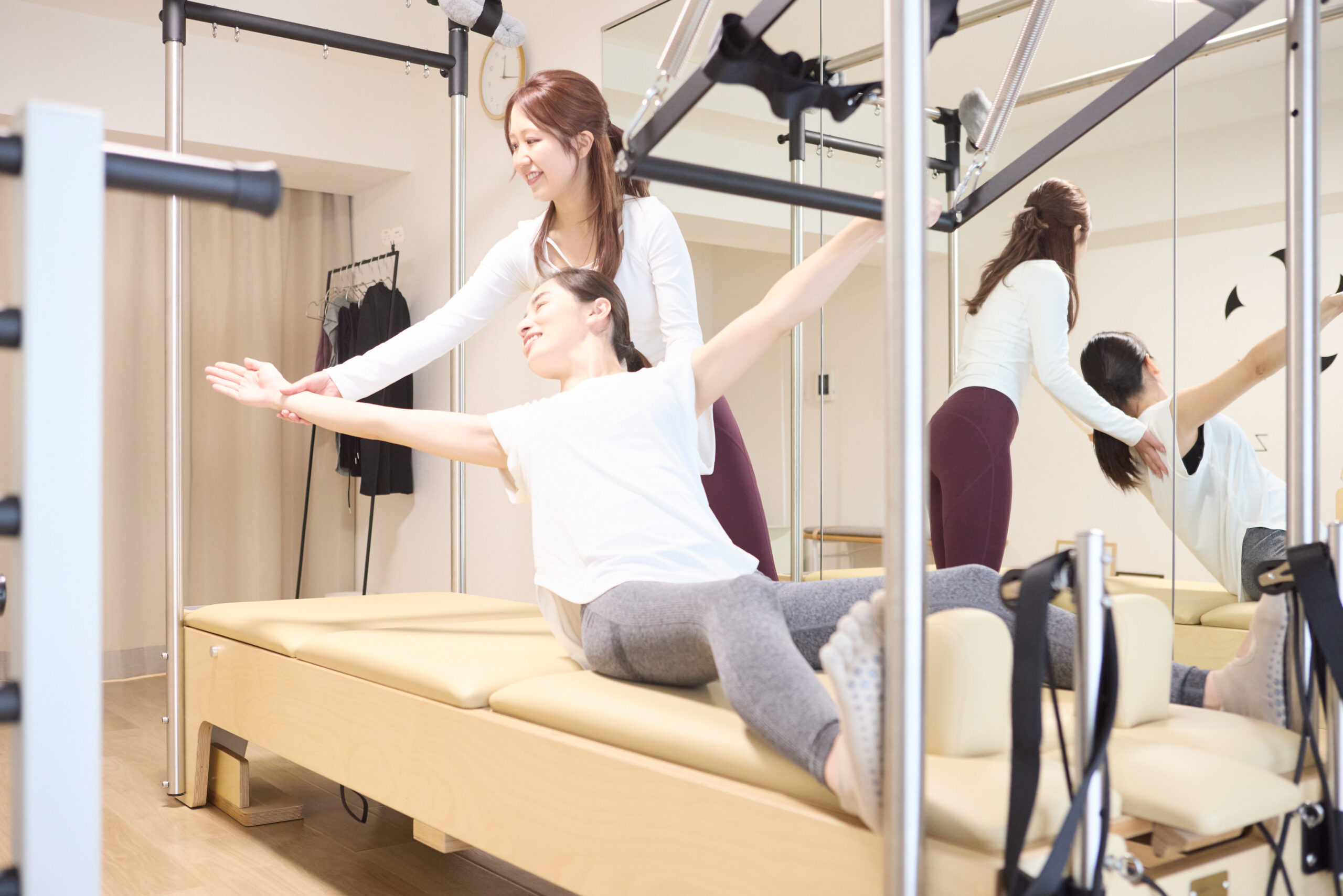 姿勢改善と柔軟性の向上