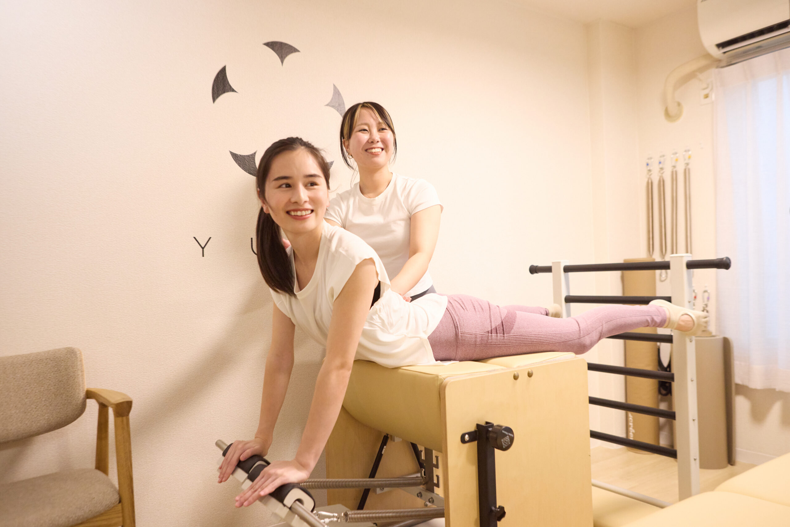 女性スタッフ100%