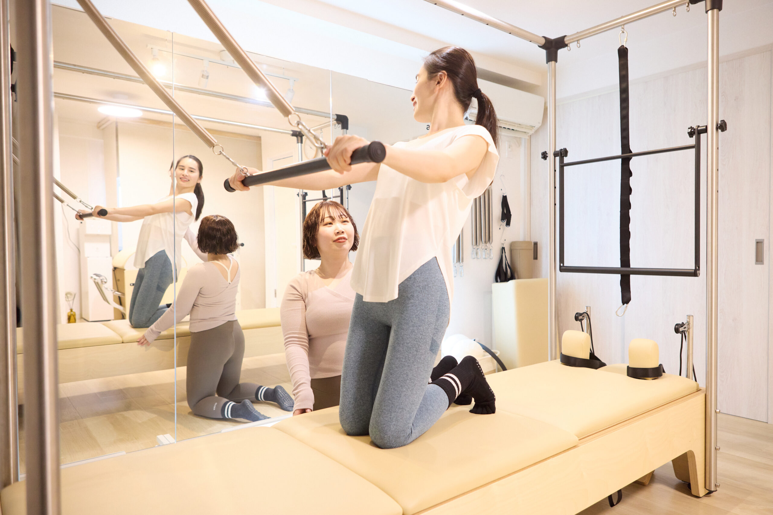 女性スタッフ100%	<br />
	