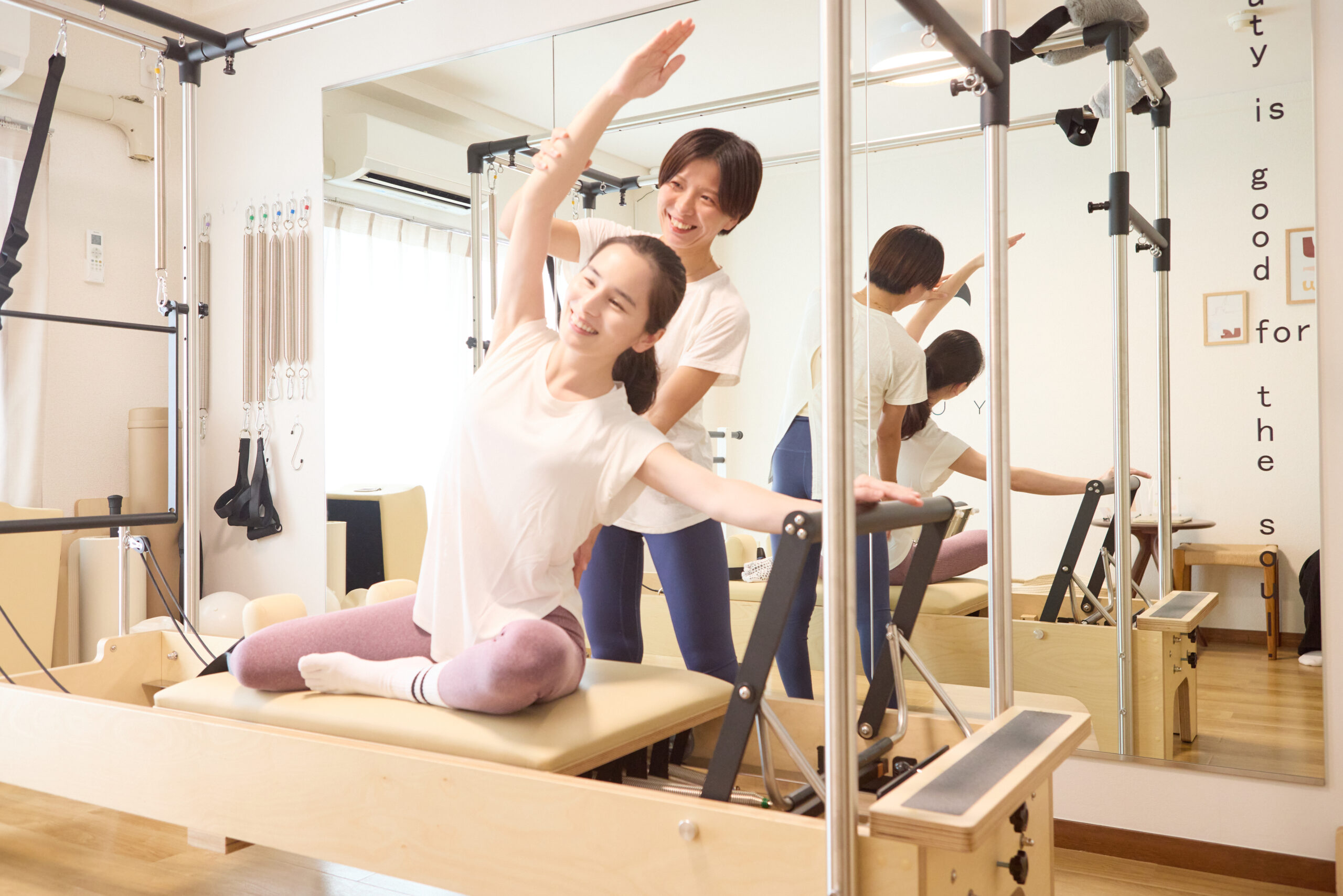 女性スタッフ100%