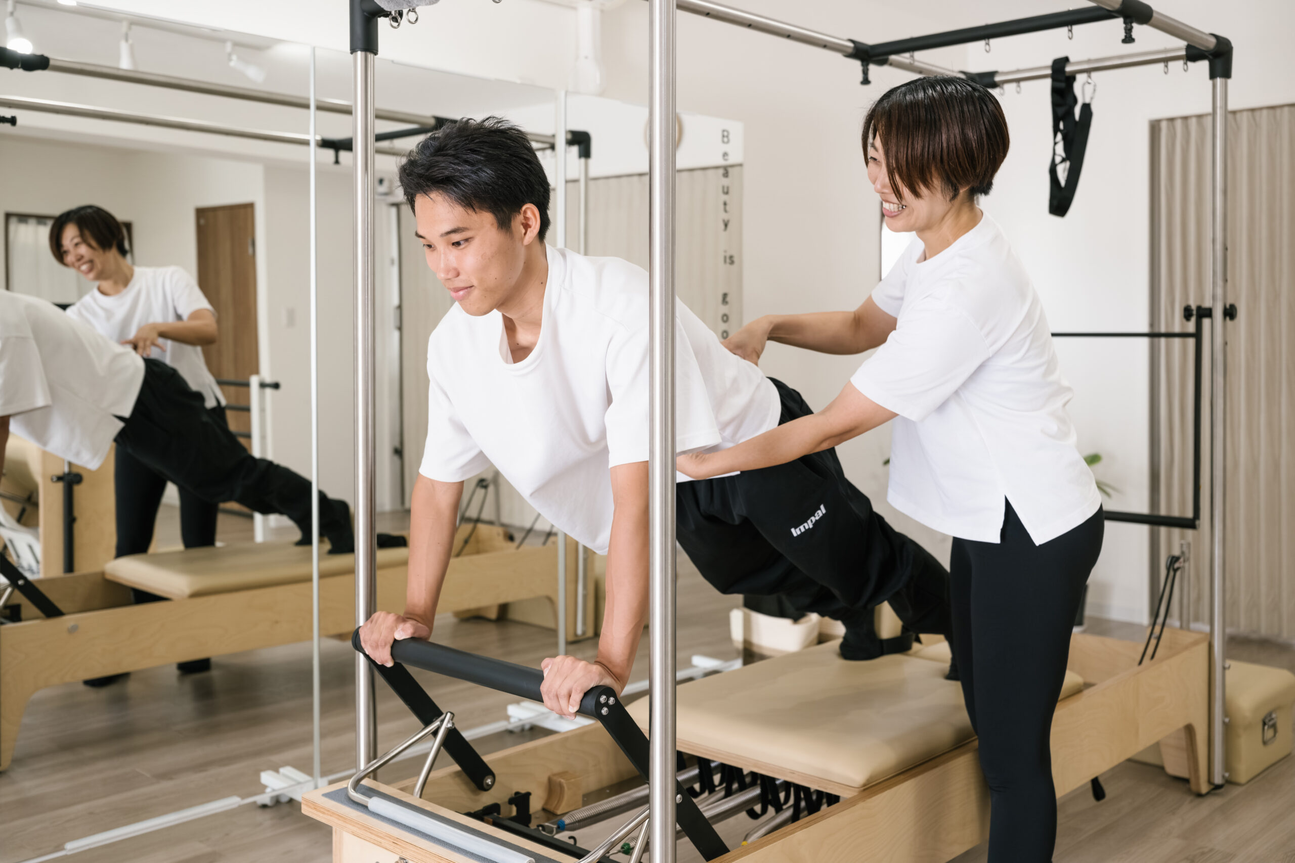 姿勢改善と柔軟性の向上